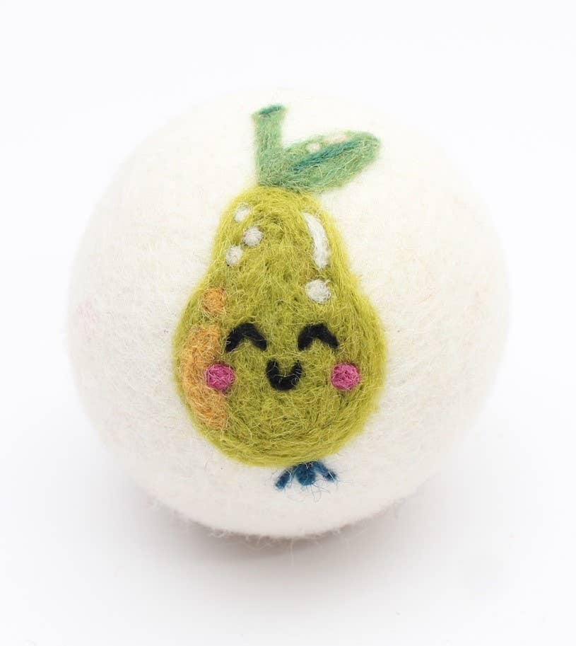 Fruits: Eco Wool Dryer Balls Fair Trade: Blueberry