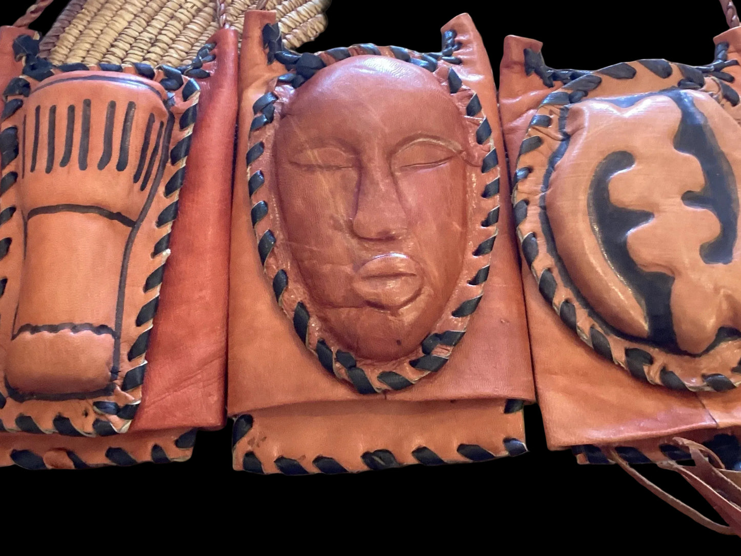 Ghana leather bag assorted