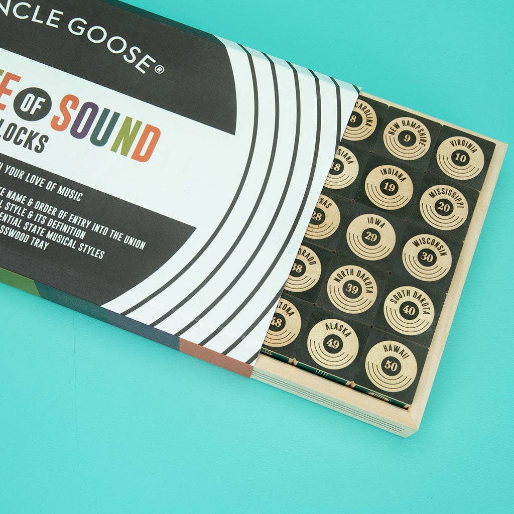Uncle Goose State of Sound Blocks