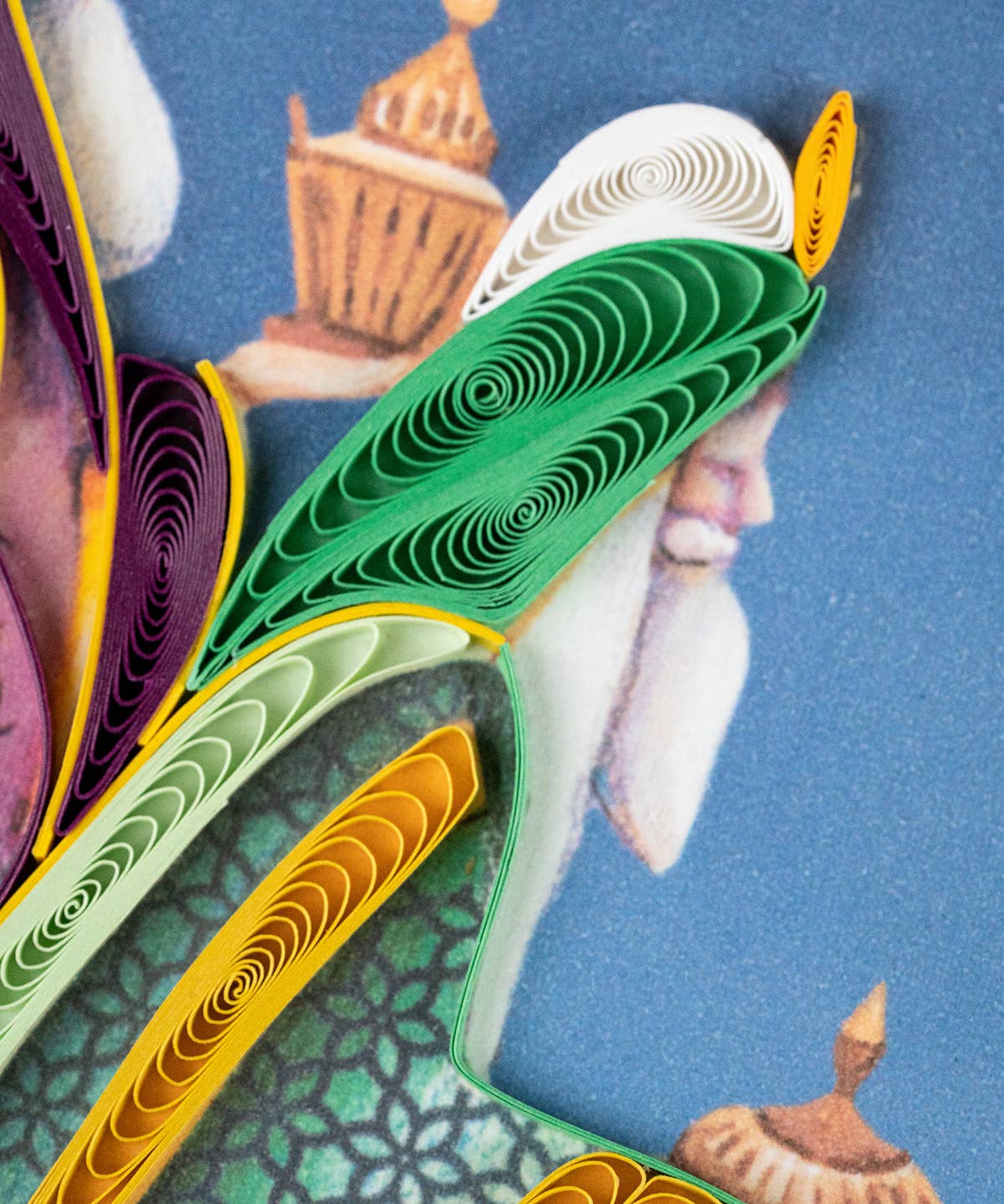 Quilled Three Wise Men Greeting Card