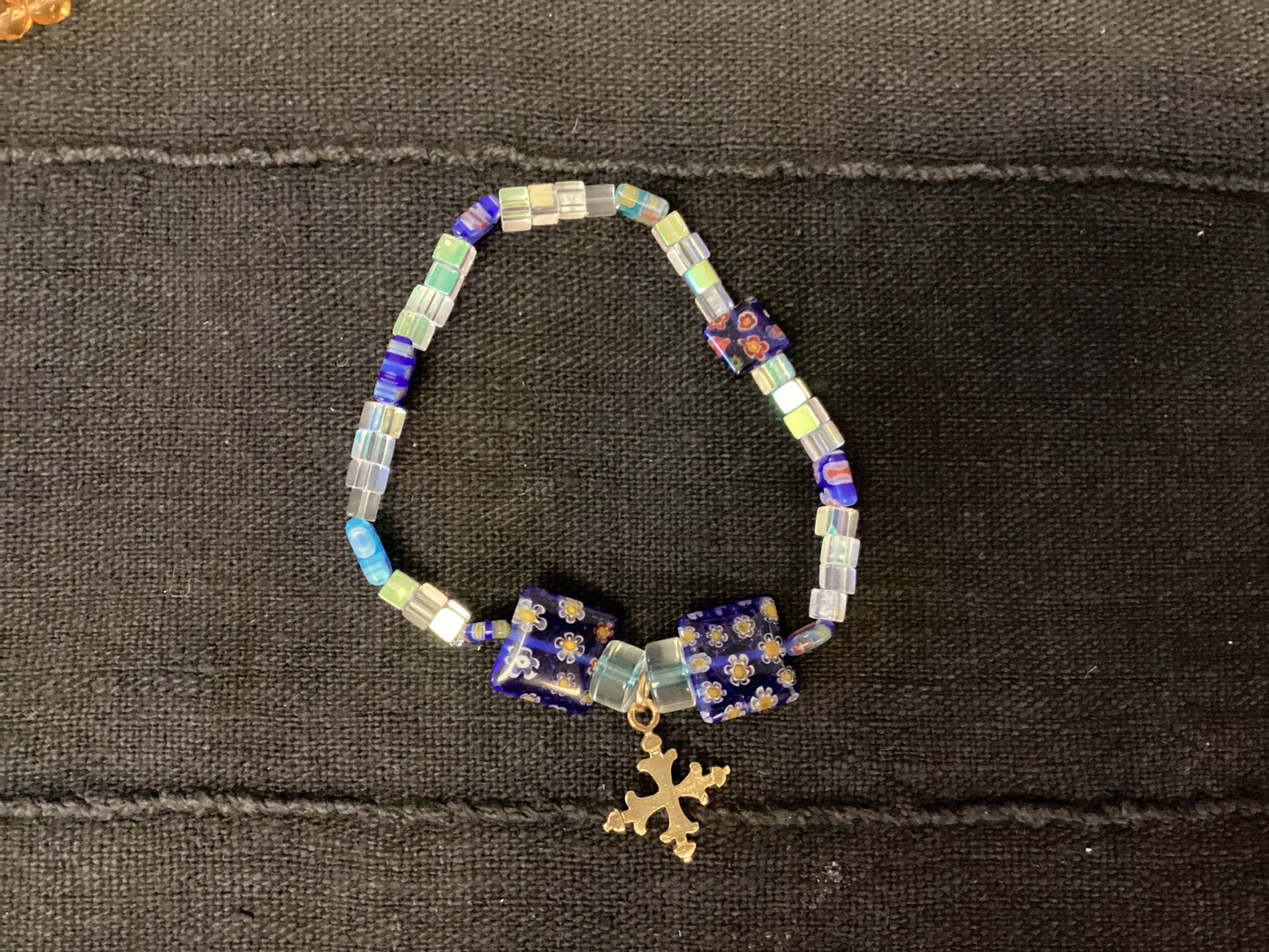 Glass bead bracelets