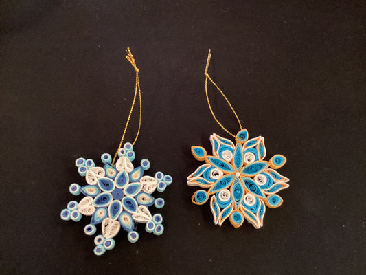 Quilled Snowflake Ornament