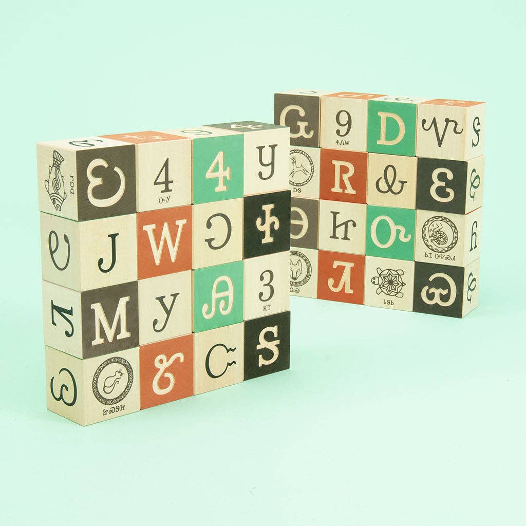 Uncle Goose Cherokee Blocks