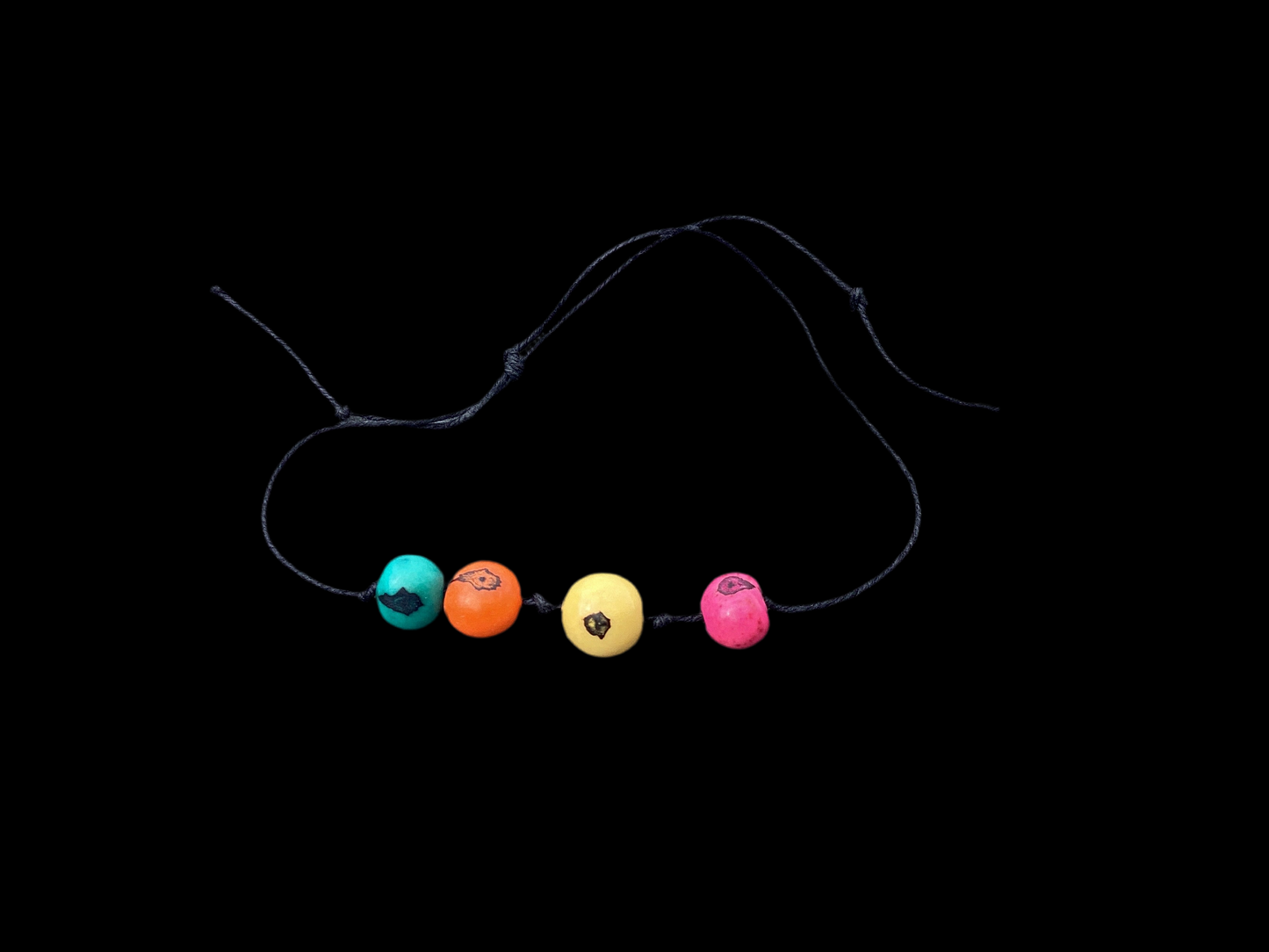 Bolivian Açaí Bracelet Four Beads