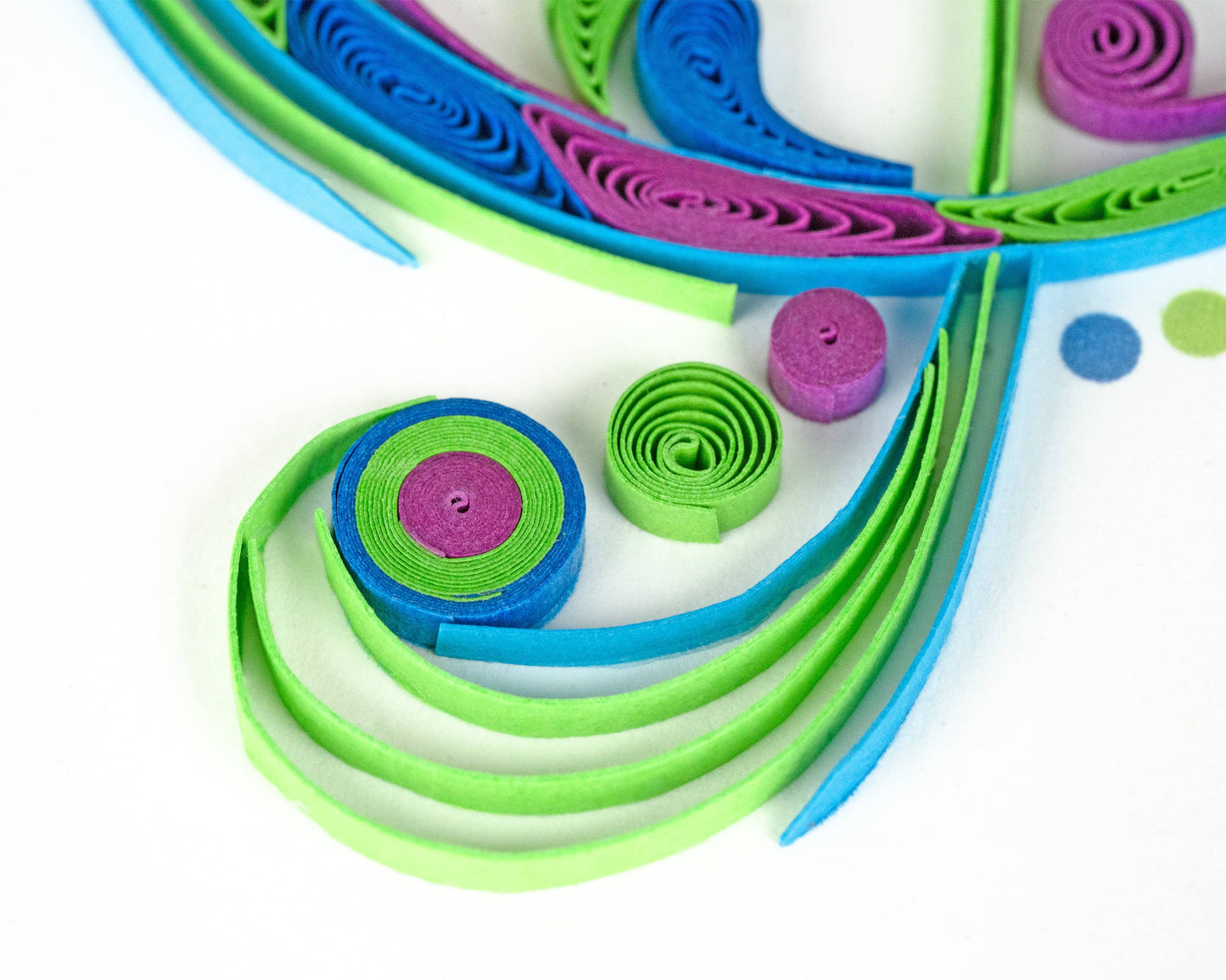 Quilled Treble Clef Greeting Card