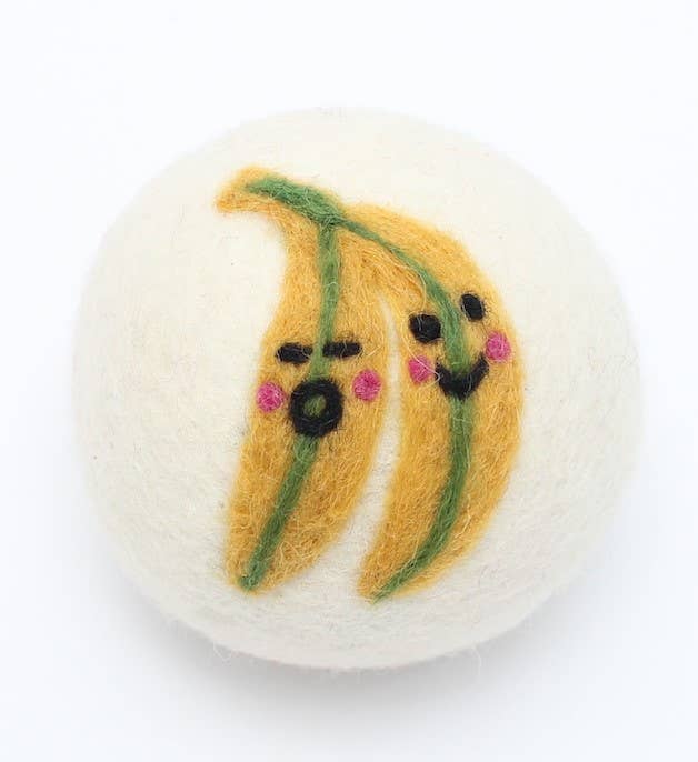 Fruits: Eco Wool Dryer Balls Fair Trade: Blueberry
