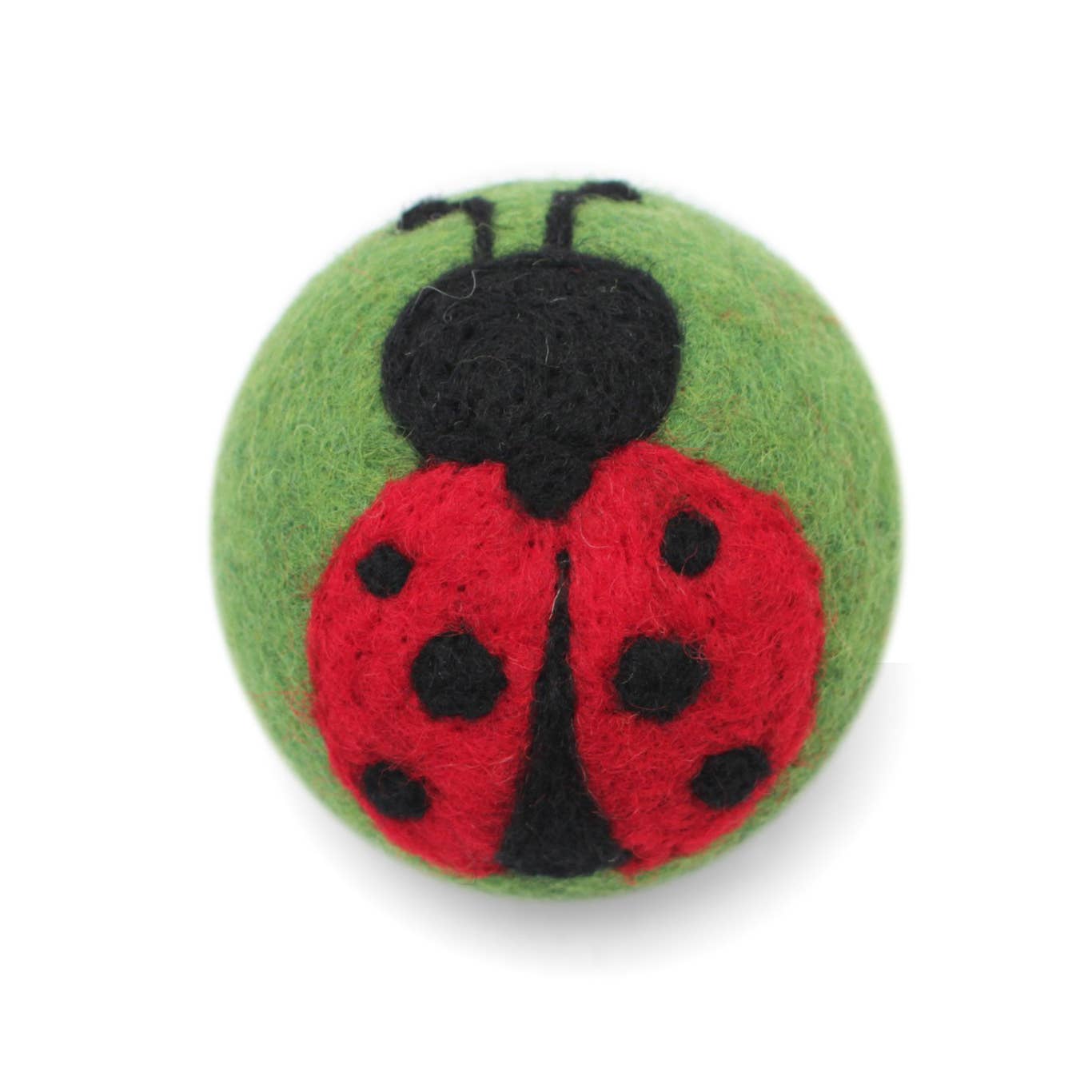 Ladybugs: Eco Wool Dryer Balls Fair Trade: Ladybug (Legs)