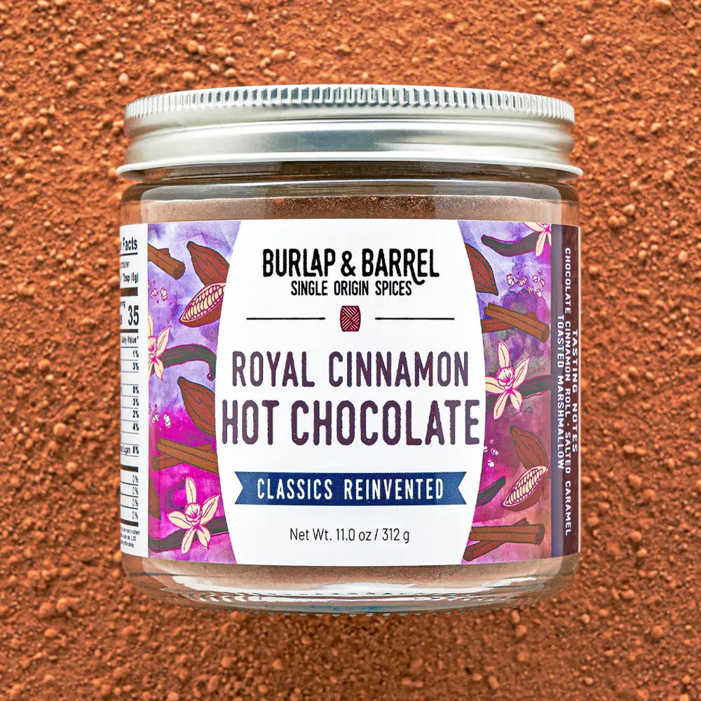 Royal Cinnamon Hot Chocolate - Single Origin Drink Mix