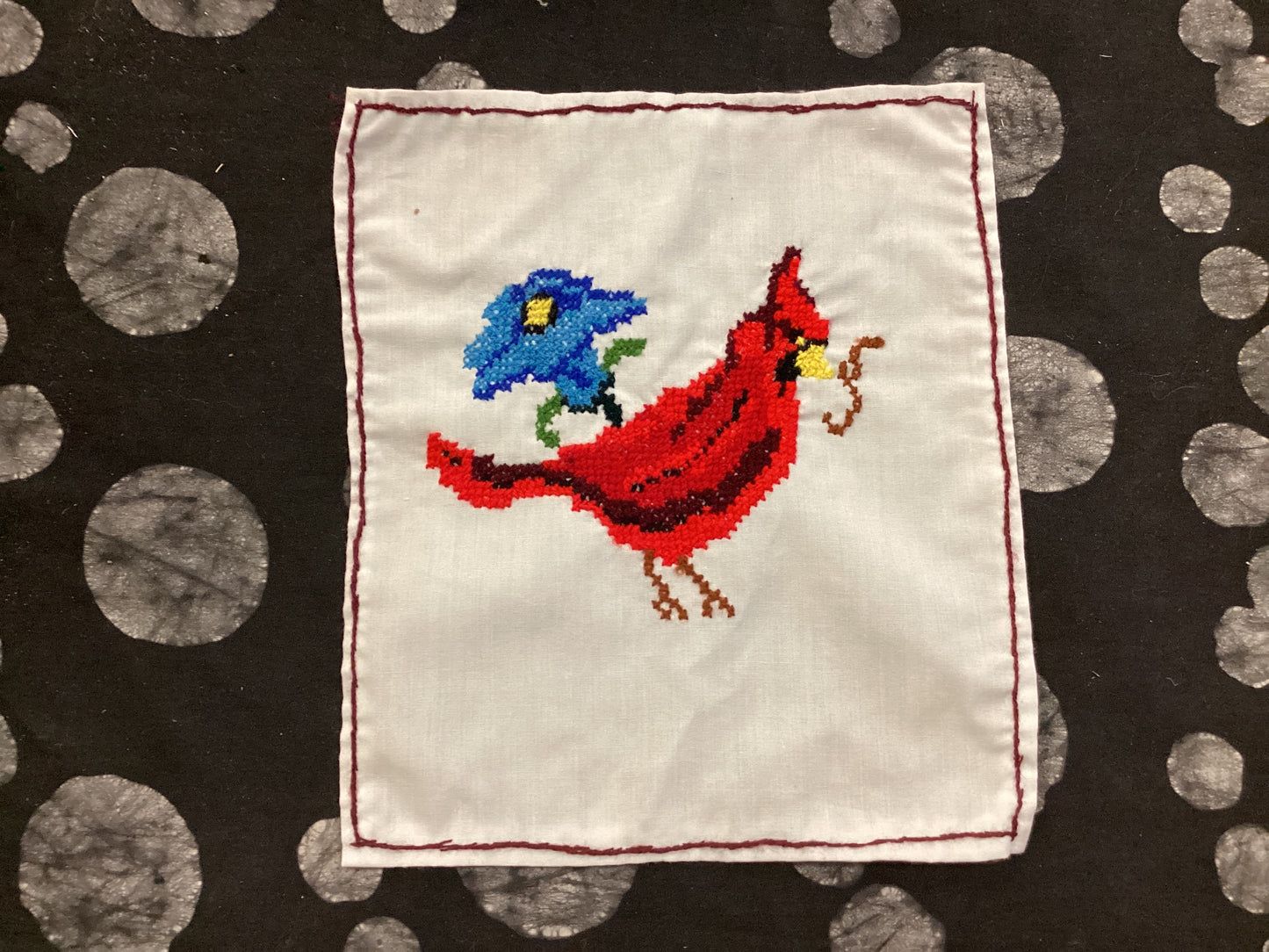 Embroidered Tissue Squares