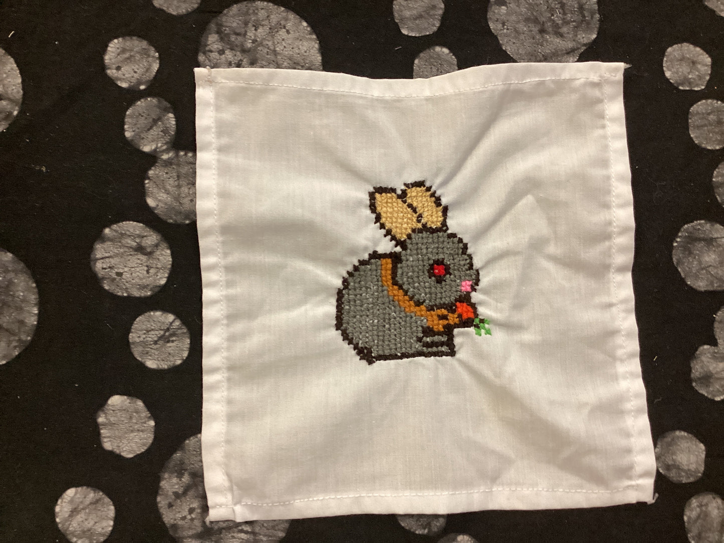 Embroidered Tissue Squares