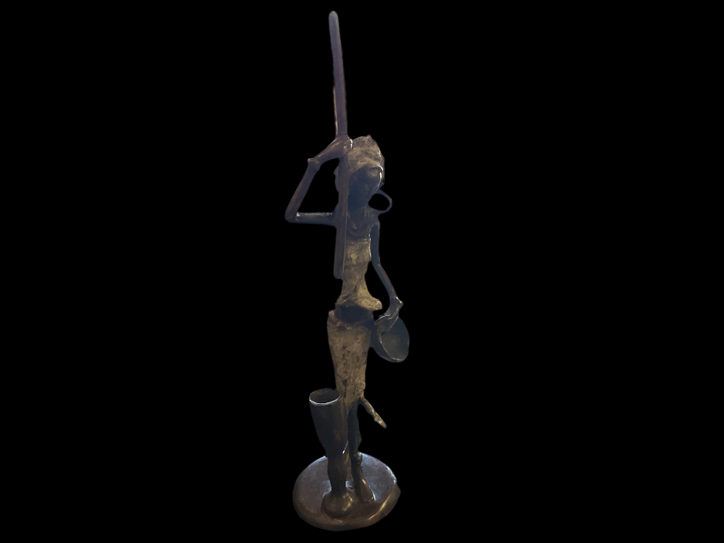 Grinder Woman Statuette