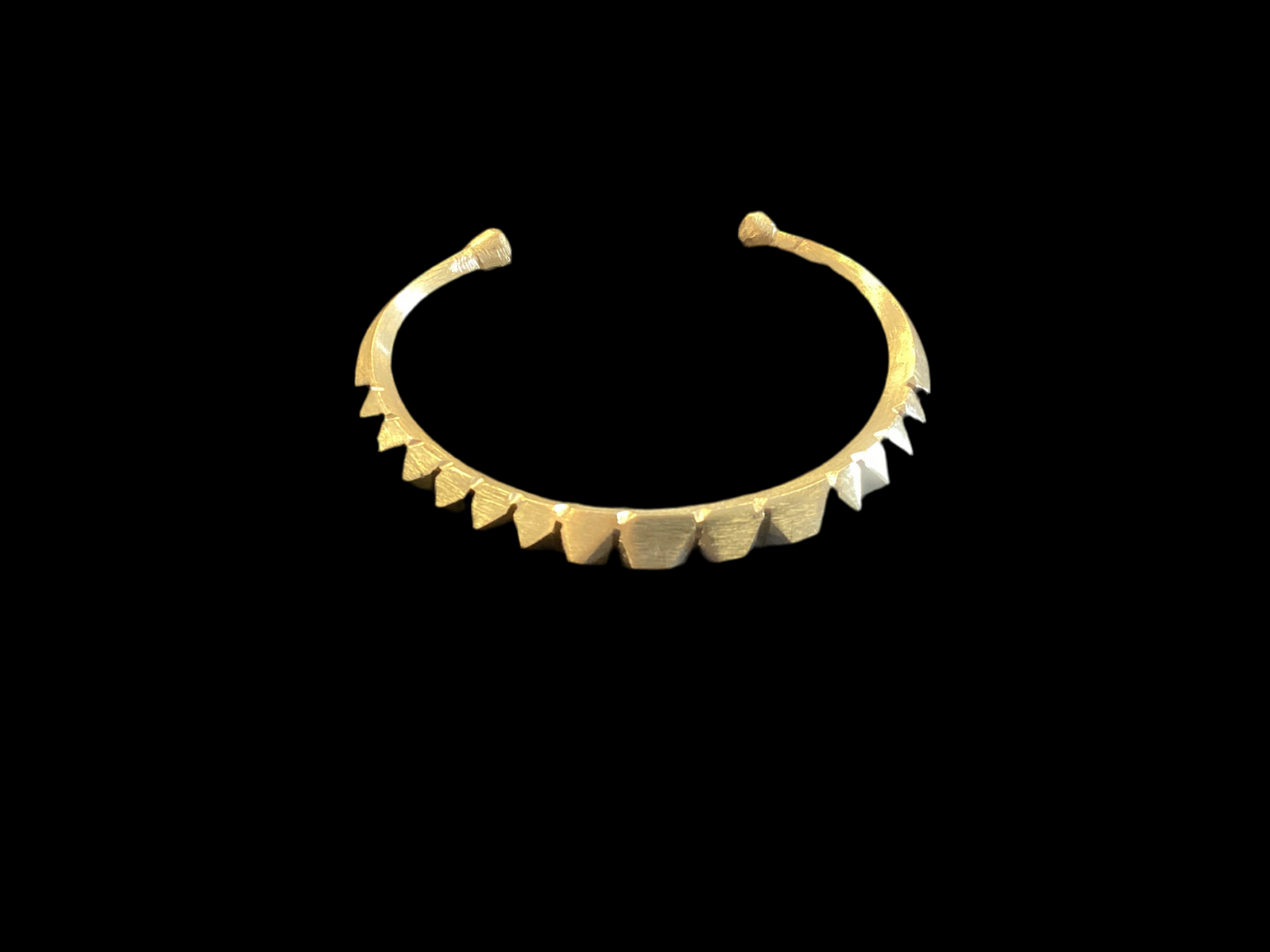 Brass bracelet ZAG
