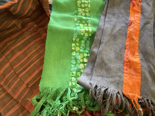 Brightly Colored Summer Scarf