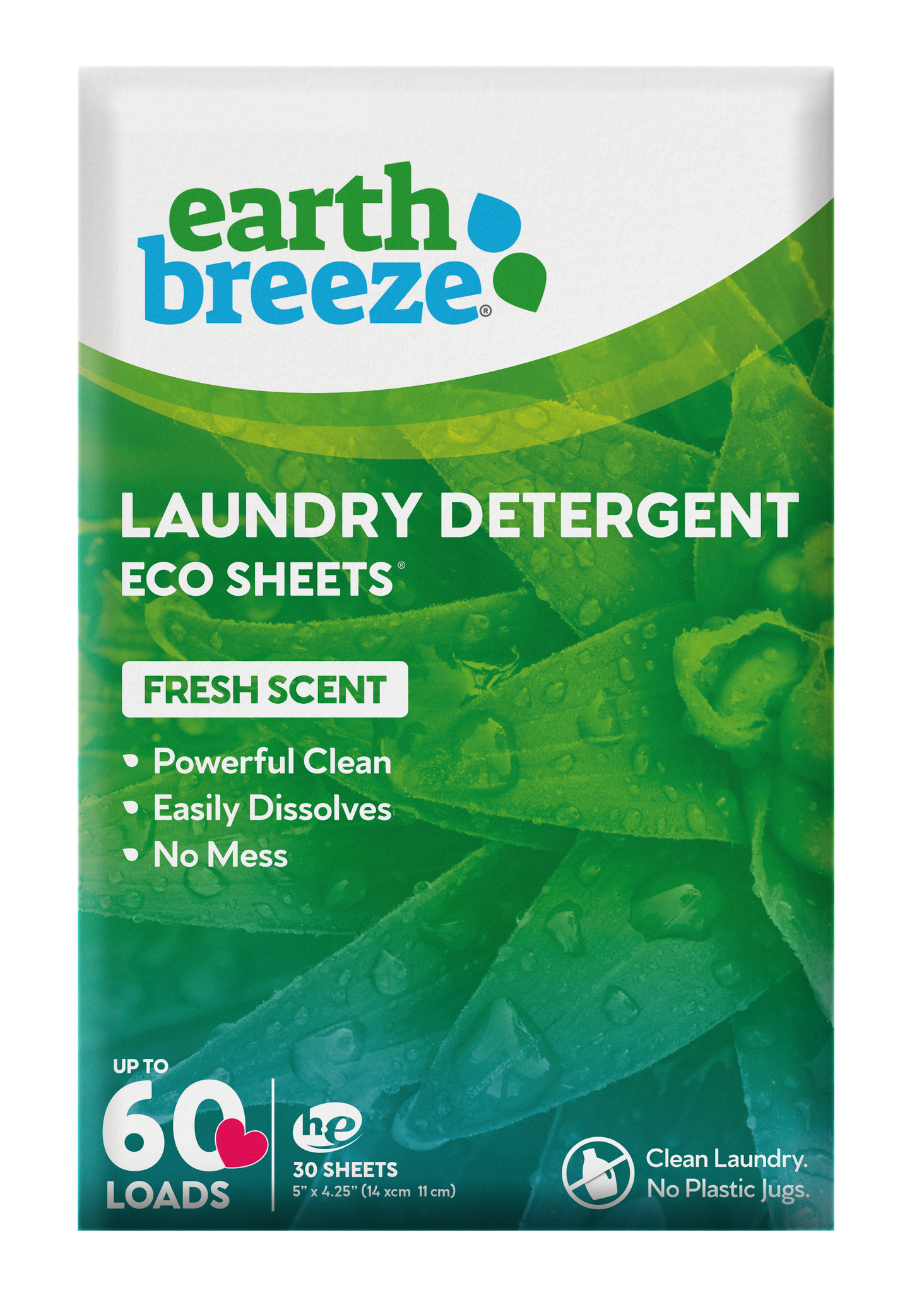 Earth Breeze - Zero-Waste Eco Sheets (Fresh Scent)