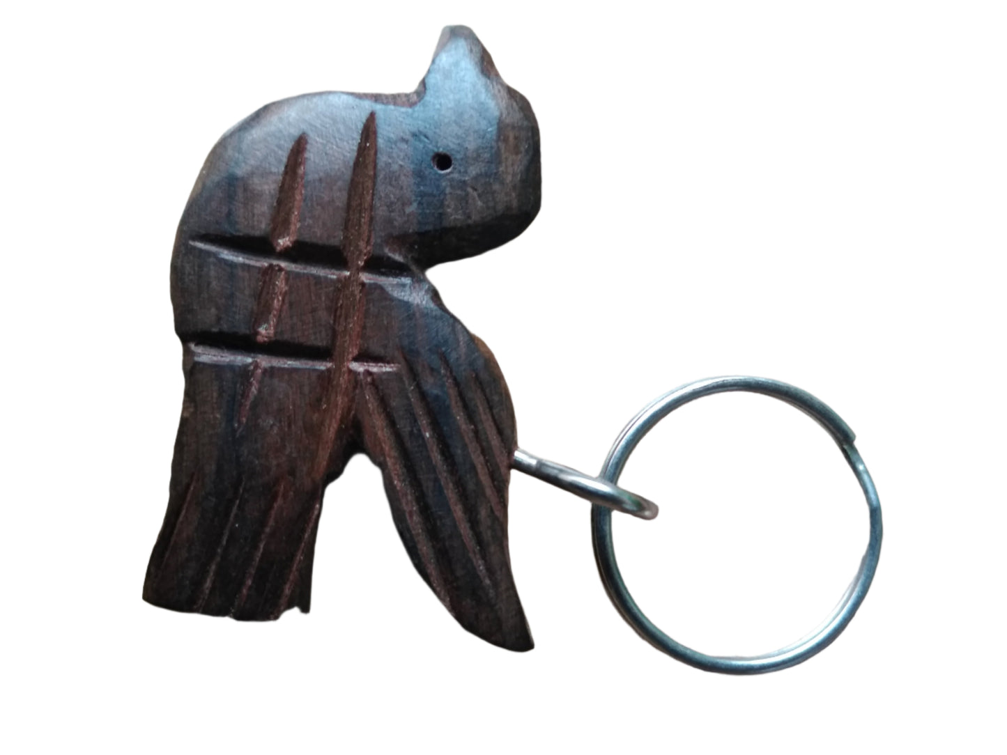 Bird Wooden Keychain