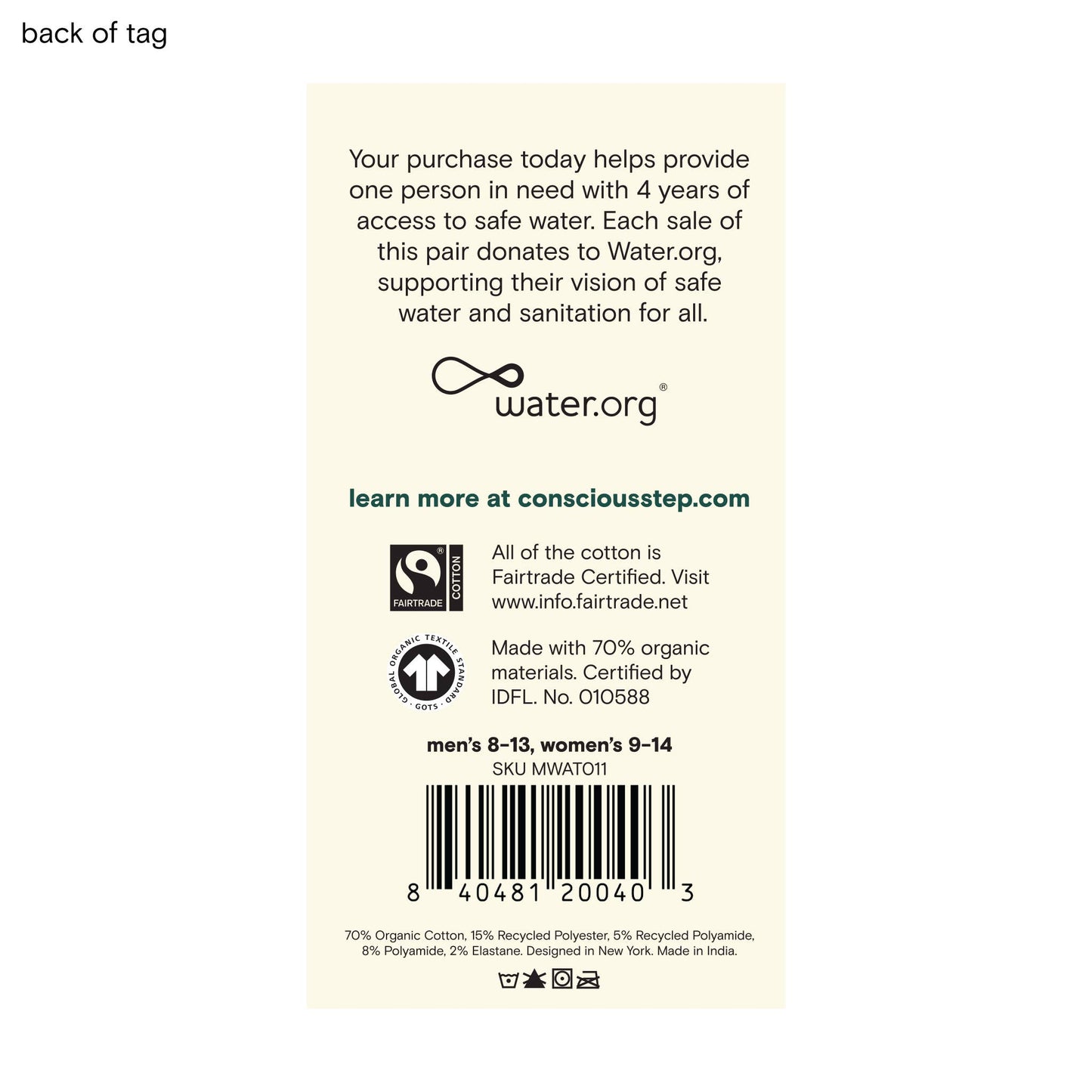 Socks that Give Water (Blue Fair Isle): Medium