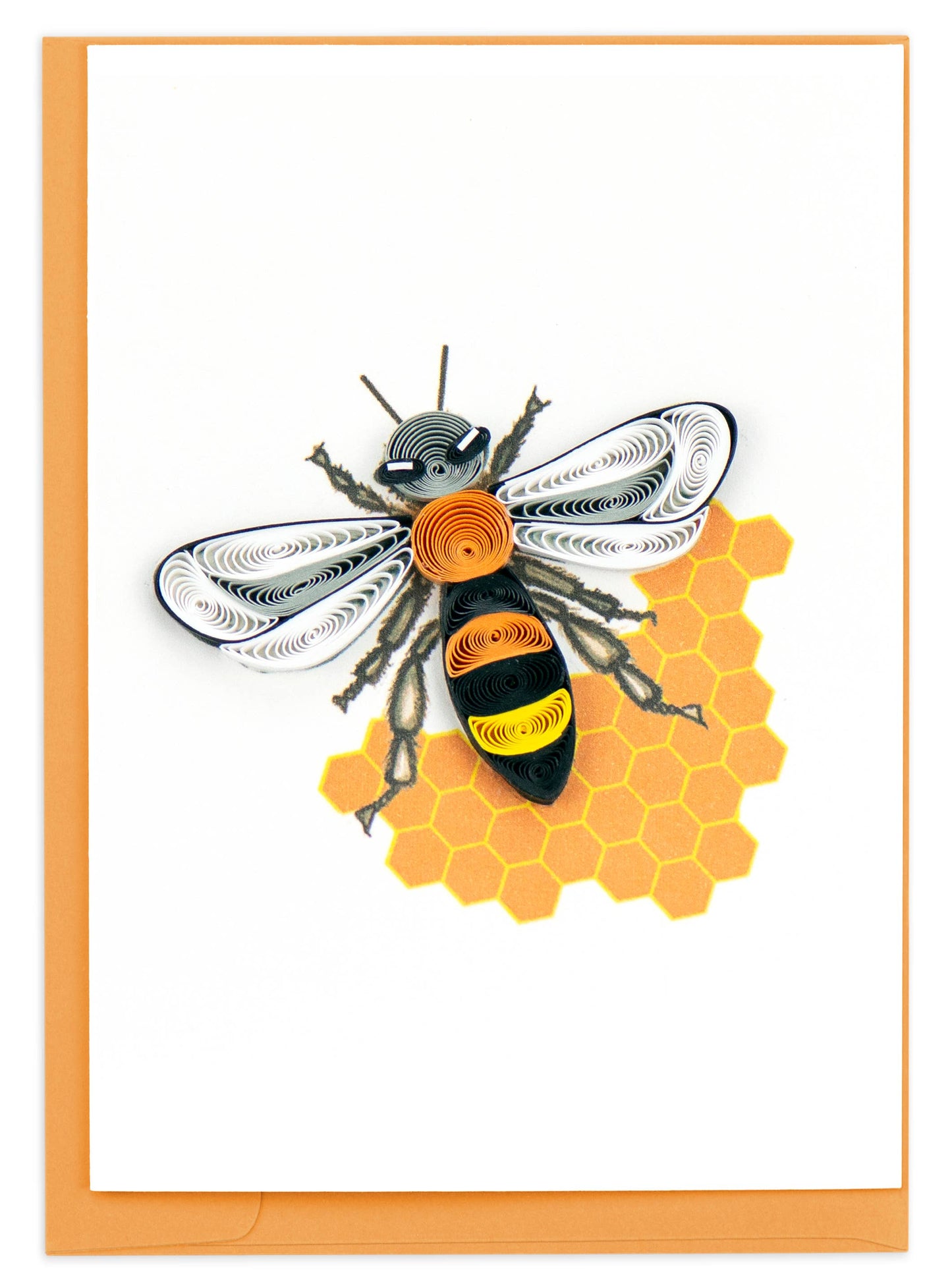 Honey Bee Gift Enclosure Mini Card