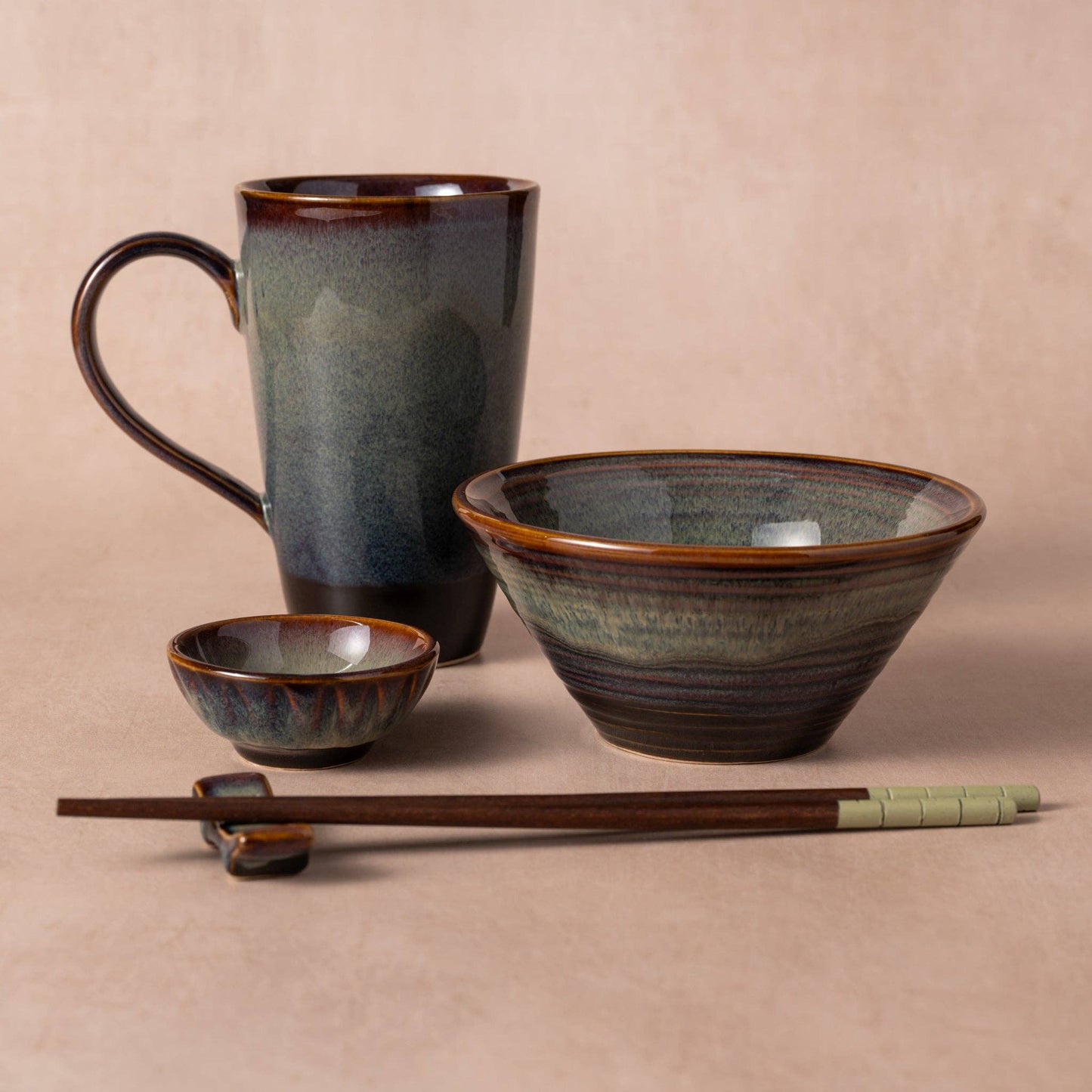 Mekong Tall Drip Glaze Mug