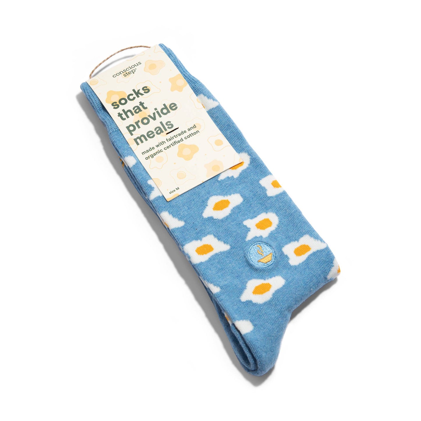 Calcetines que Proporcionan Comidas (Huevos Azules): Medianos