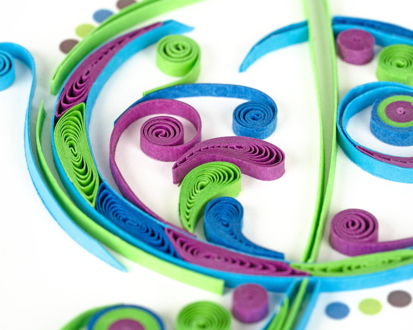 Quilled Treble Clef Greeting Card