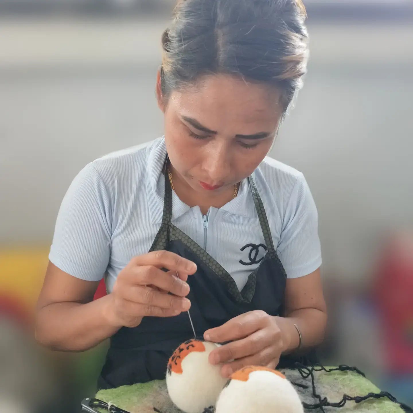 Earth & Sun Eco Wool Dryer Balls Fair Trade: Happy Earth