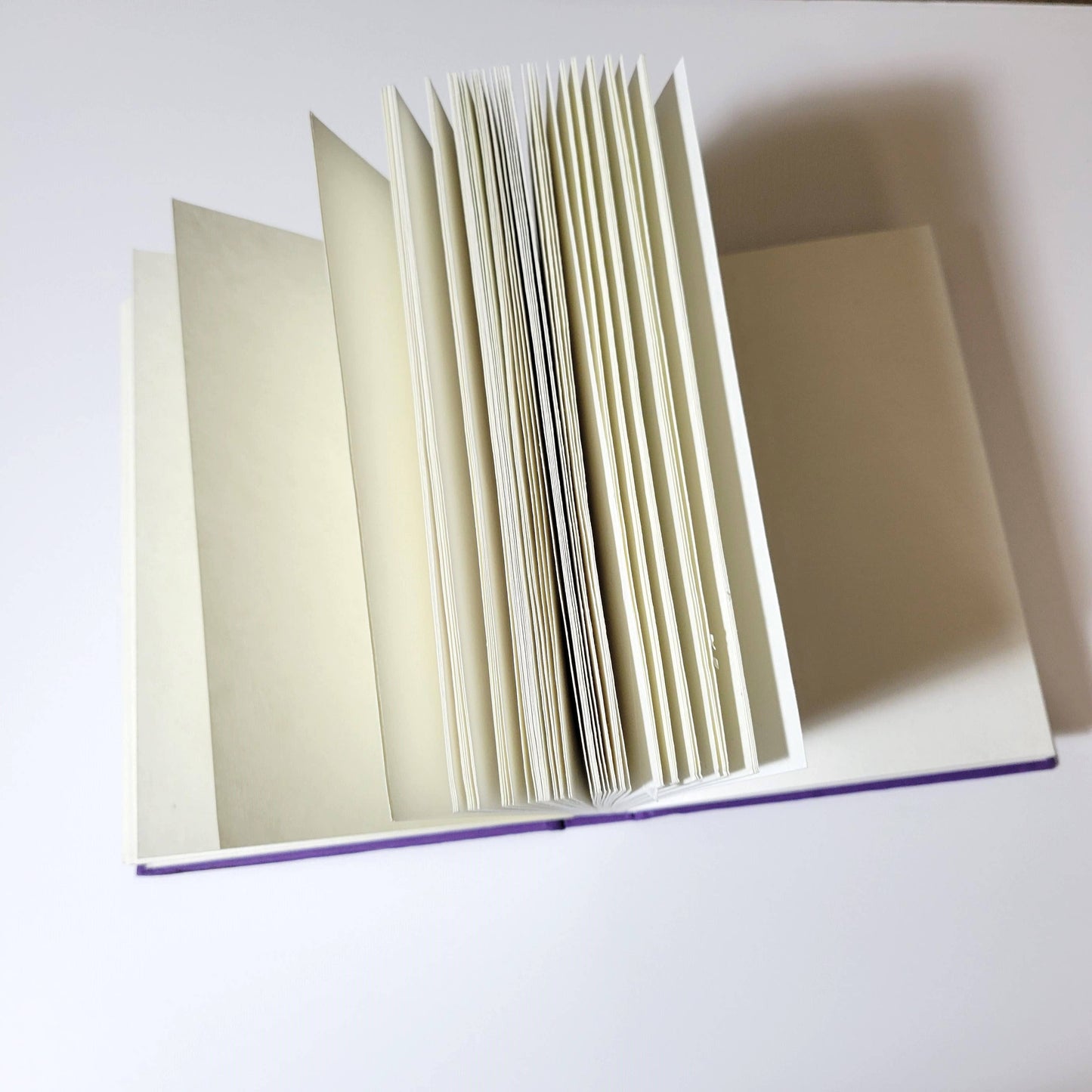 Cuaderno de tapa dura frustrado elefante morado