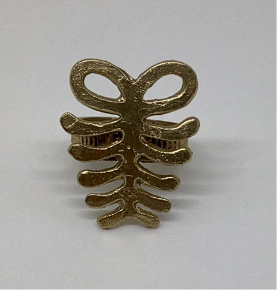 Anillos Adinkra de latón