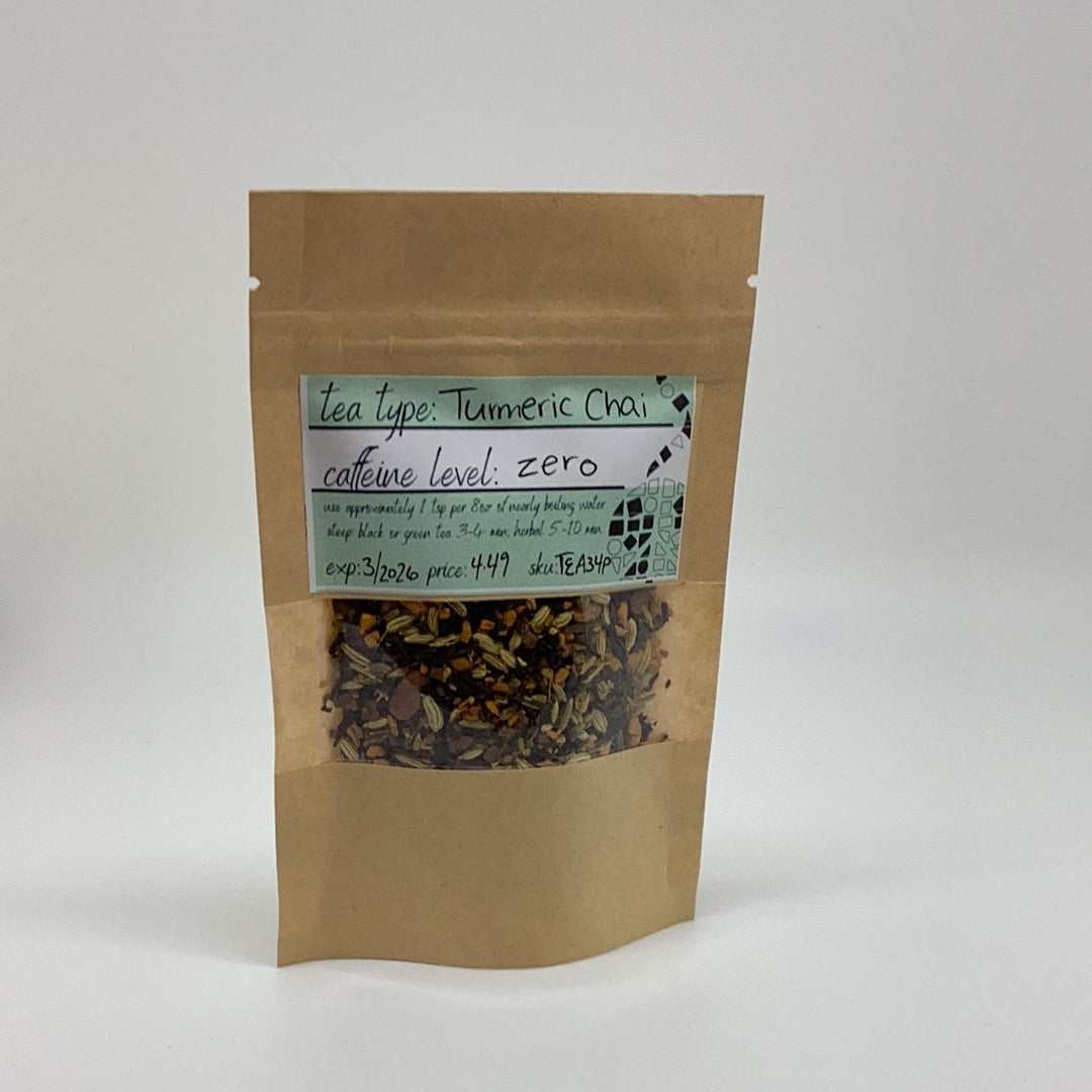 Organic Turmeric Chai Tea