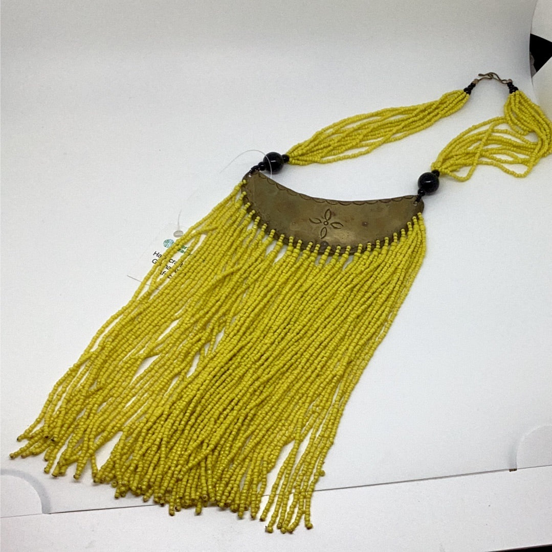 Crescent and Cascade Necklace