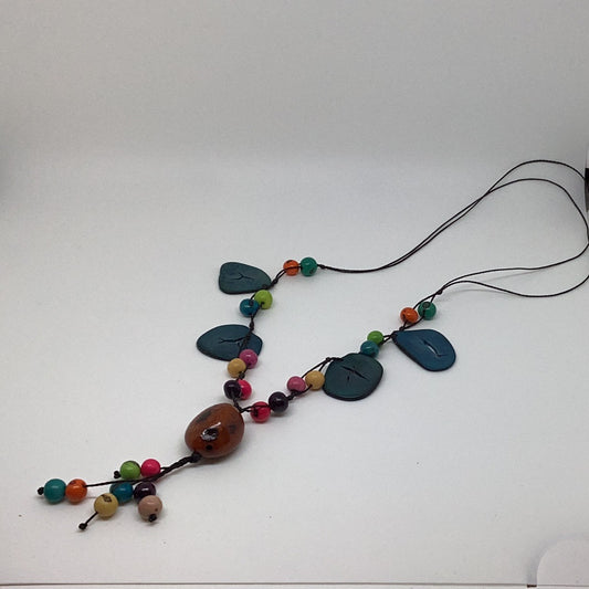 Colorful Bolivian Beaded Necklace