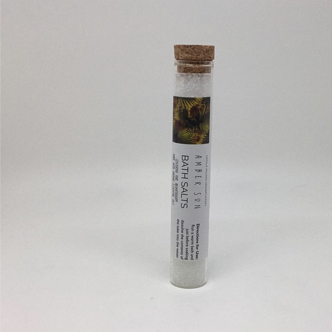 Bath salt test tube
