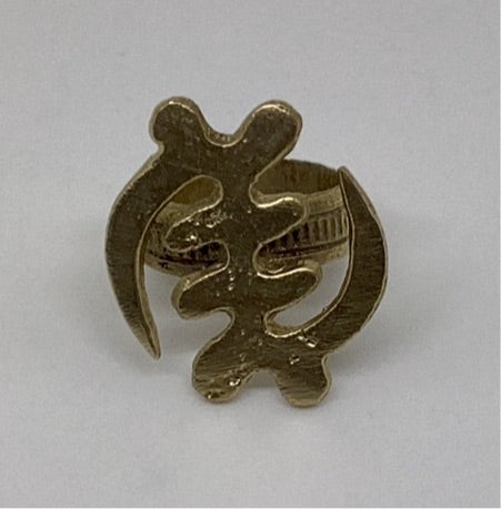 Anillos Adinkra de latón