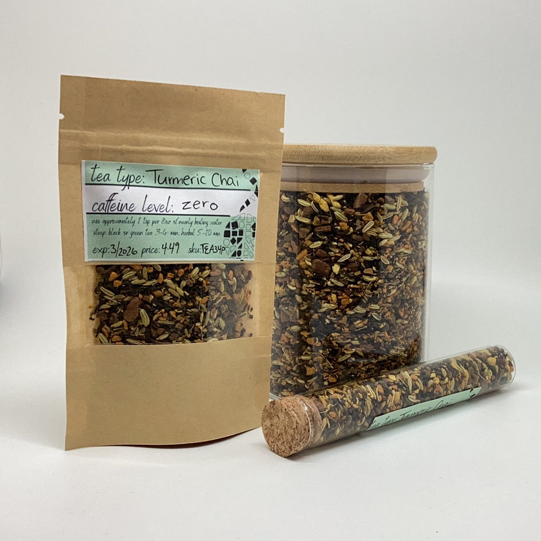 Organic Turmeric Chai Tea