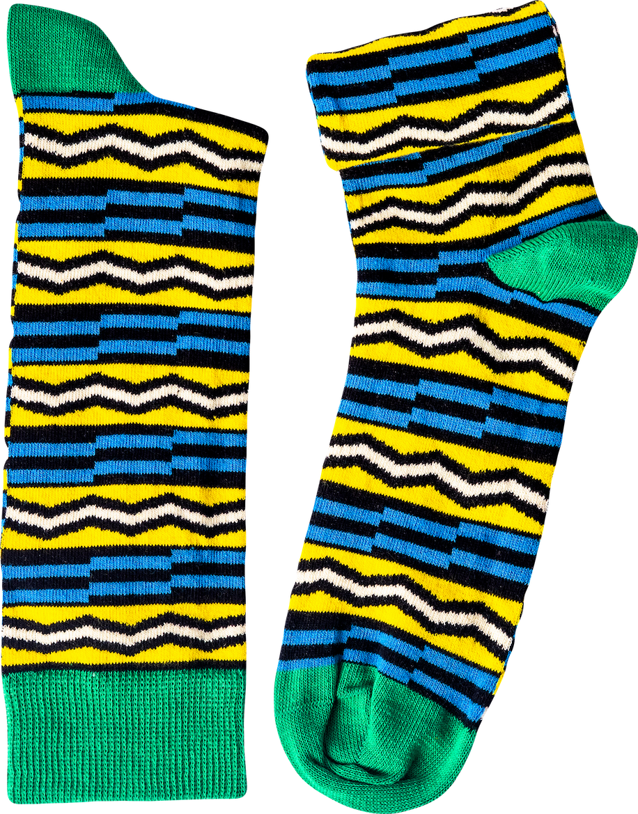 Dash me Mudcloth African Socks size 8 - 13