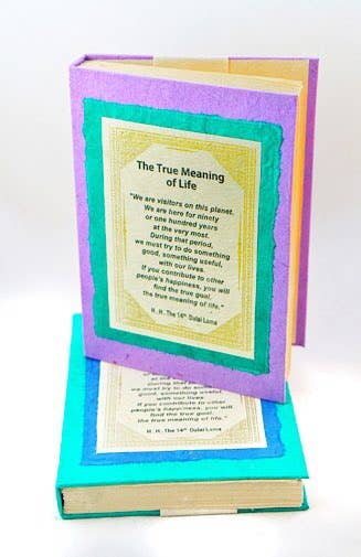 Hardcover Journal W/ Dalai Lama Quote, Tree-Free