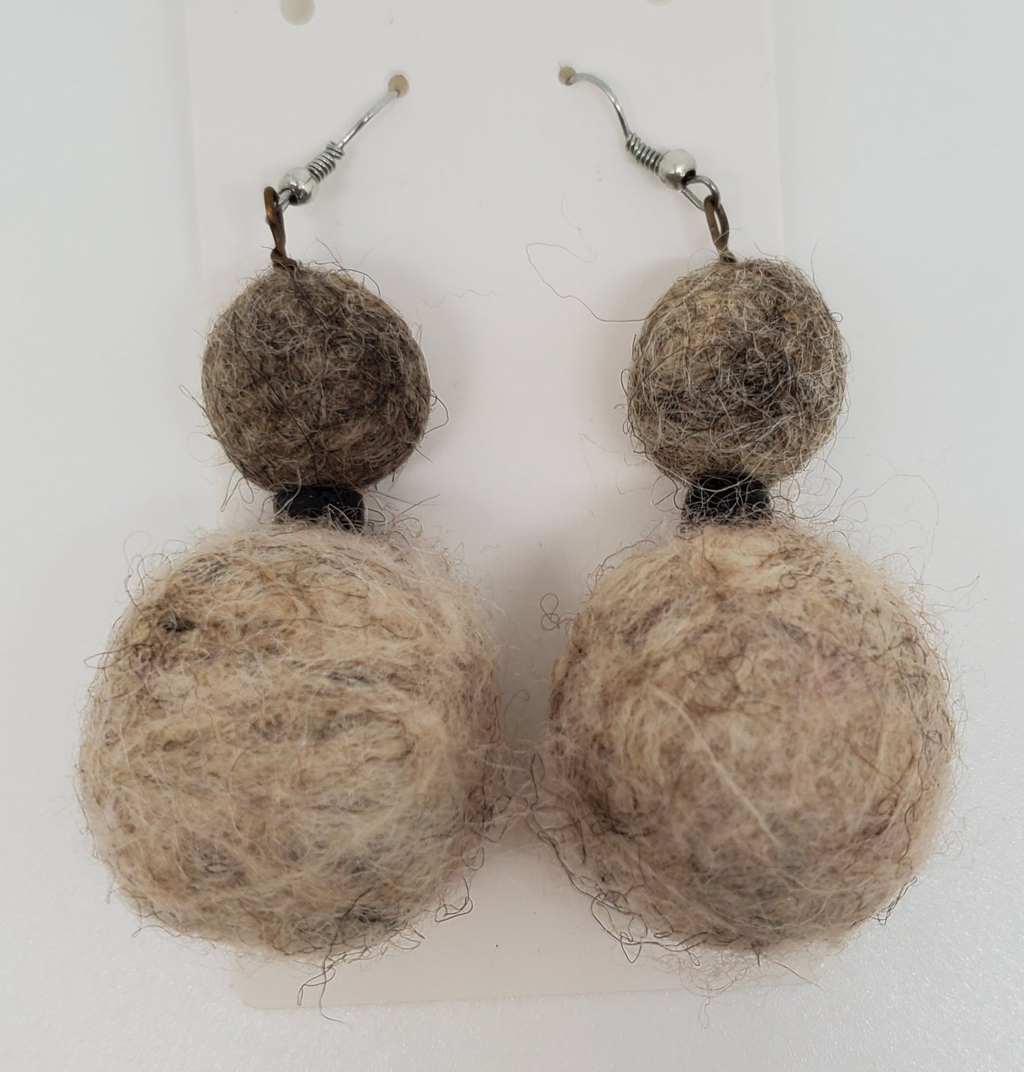Pendientes Bolivia con Cuentas Ghana