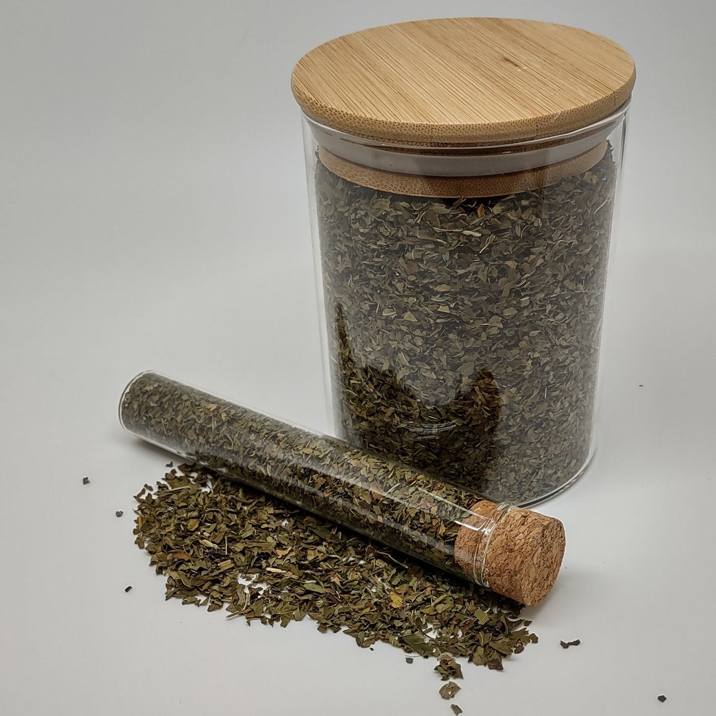 Té de hierbas de menta orgánico