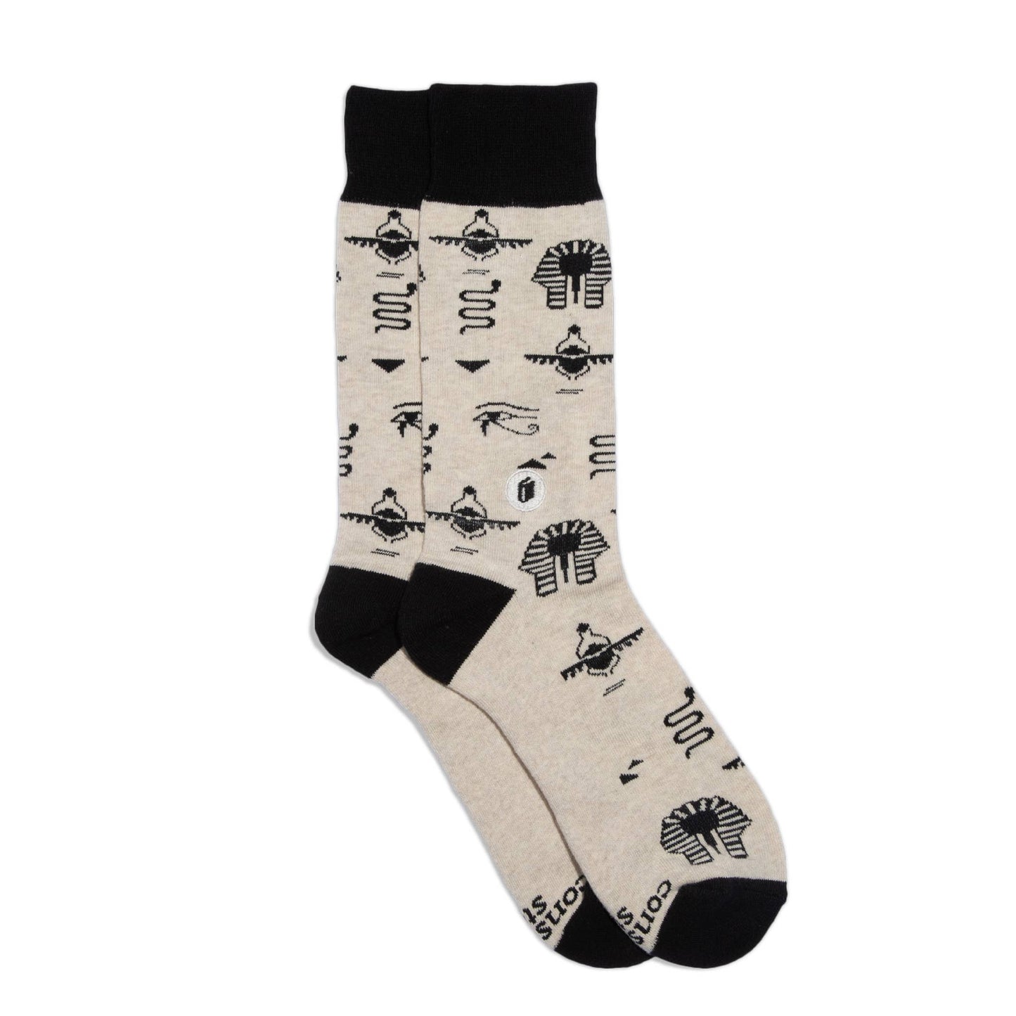 Socks that Give Books (Ivory Hieroglyphics)