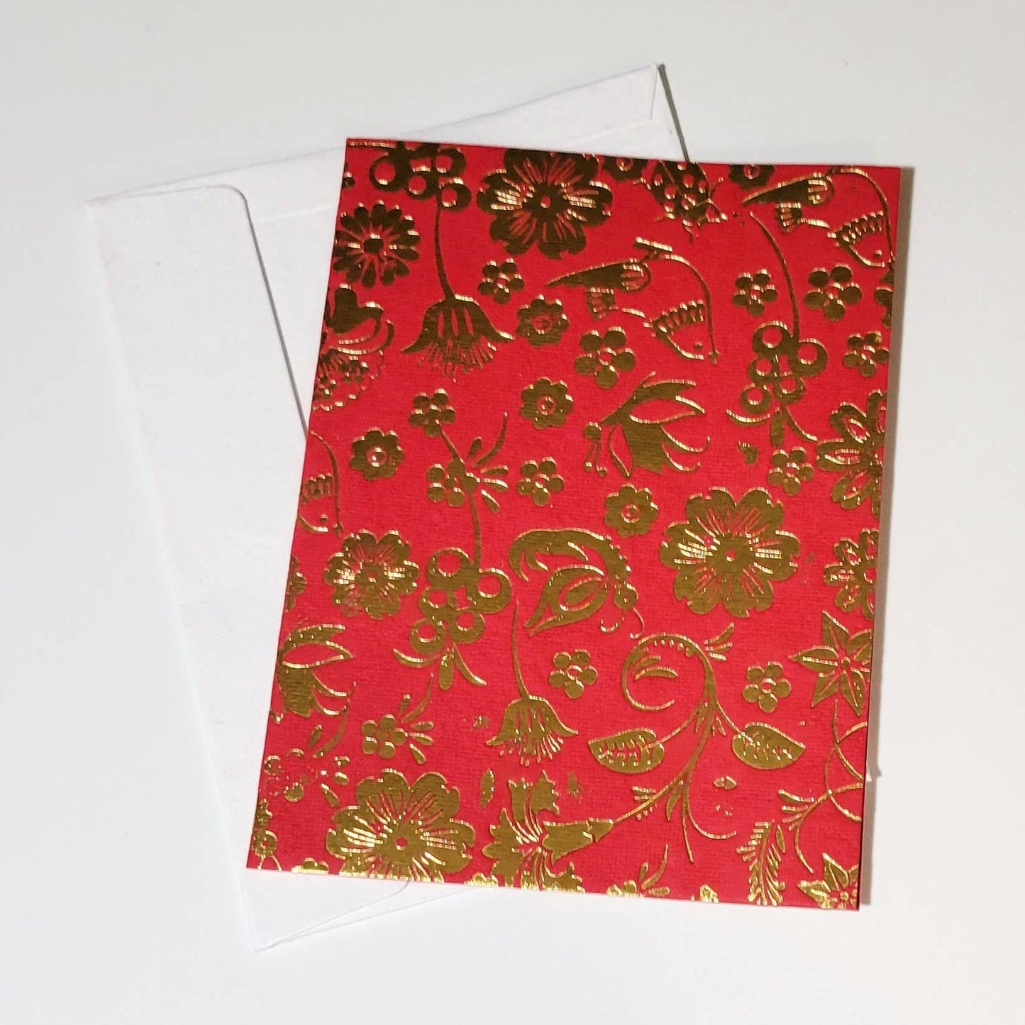 Red Vines Foiled Card