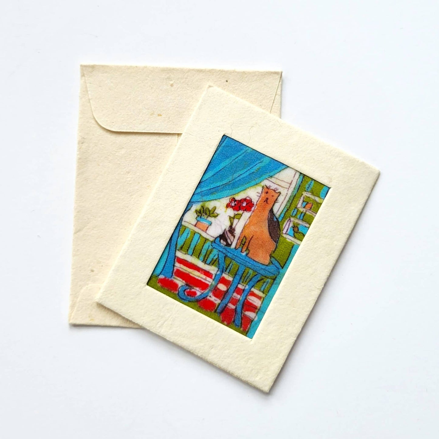 Batik Cat Mini Card