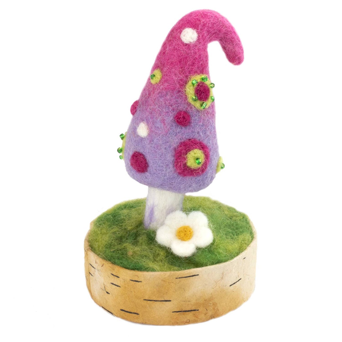 Purple Paradise Woodland Mushroom: