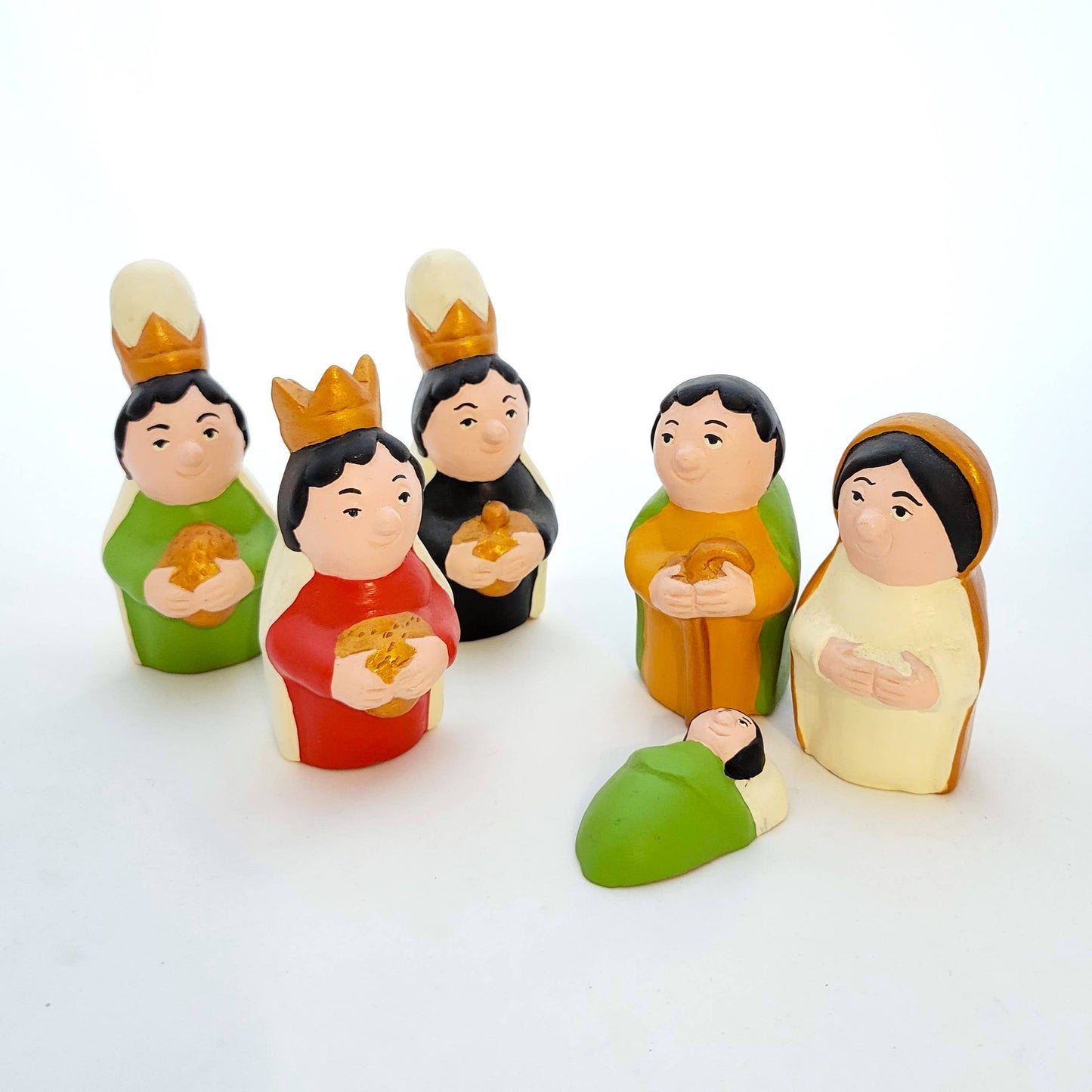 Five Piece Ceramic Nativity
