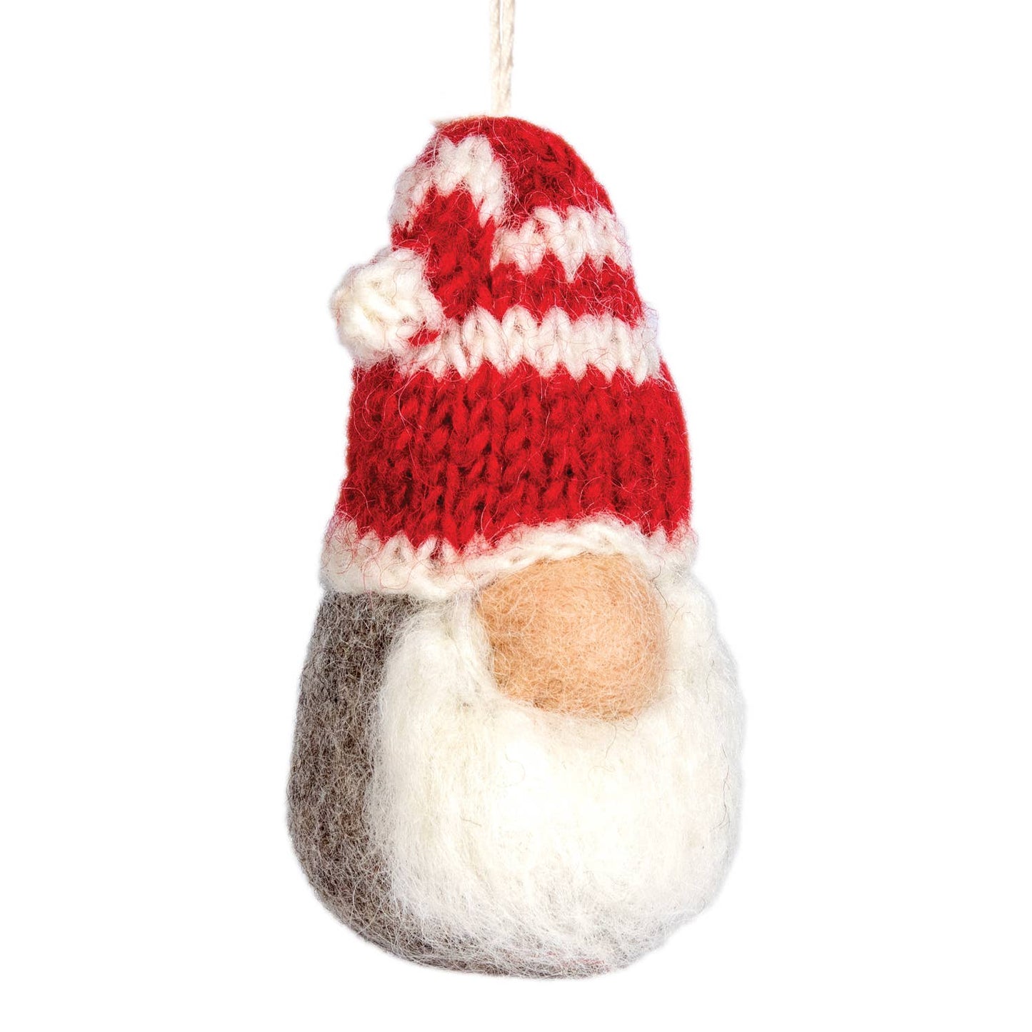 Stand Alone Gnome Ornament, Redppp