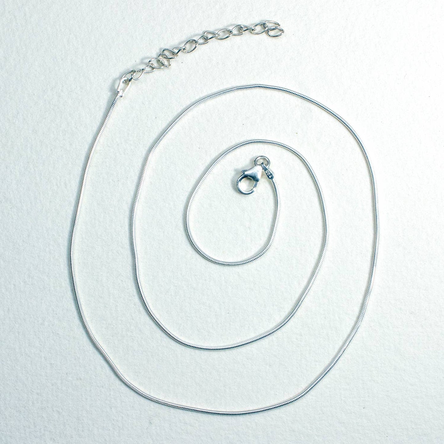 Silver Snake Necklace