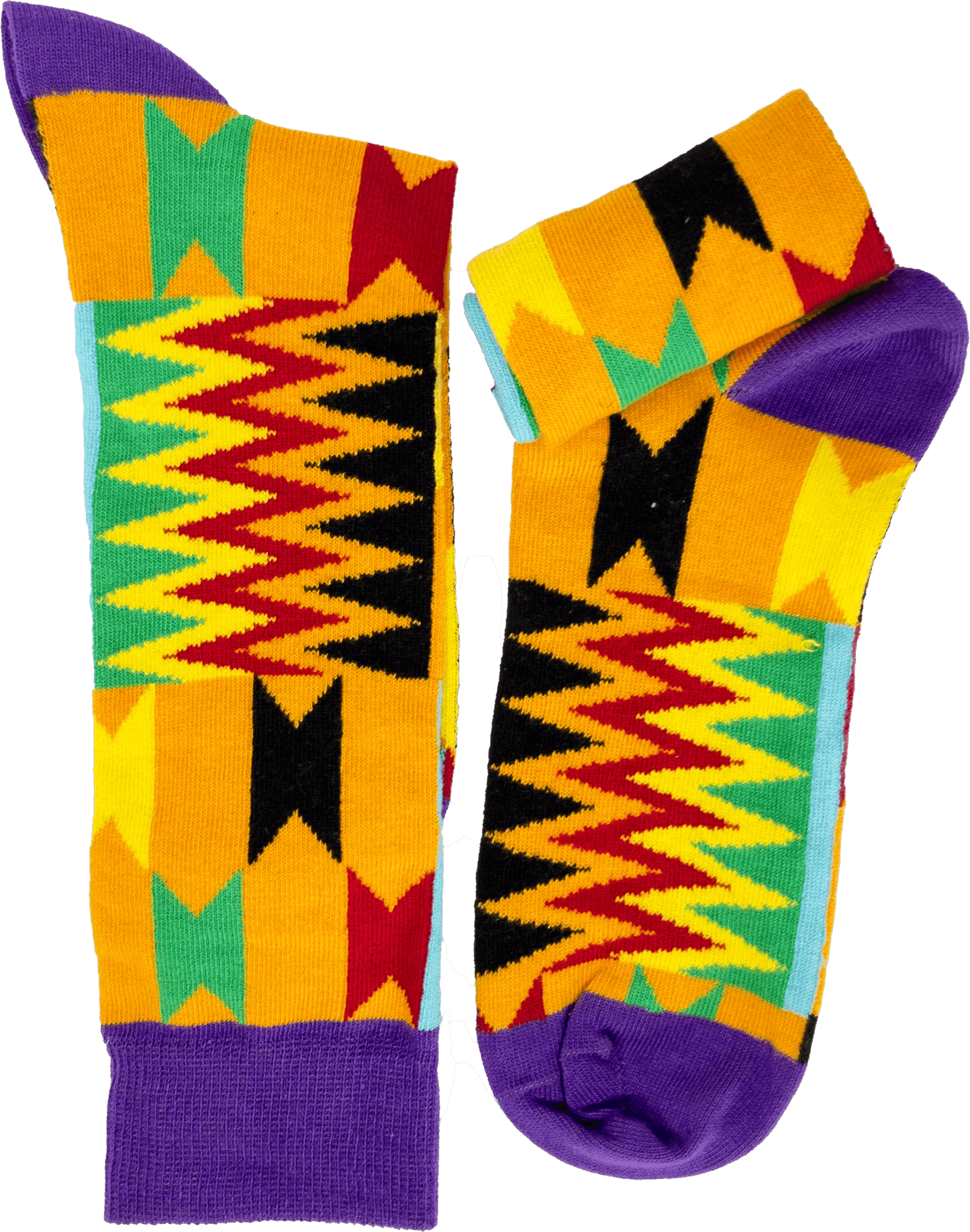 Boga Kente African Socks L