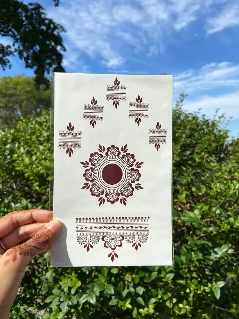 Riwaayat Henna Inspired Temporary Tattoos