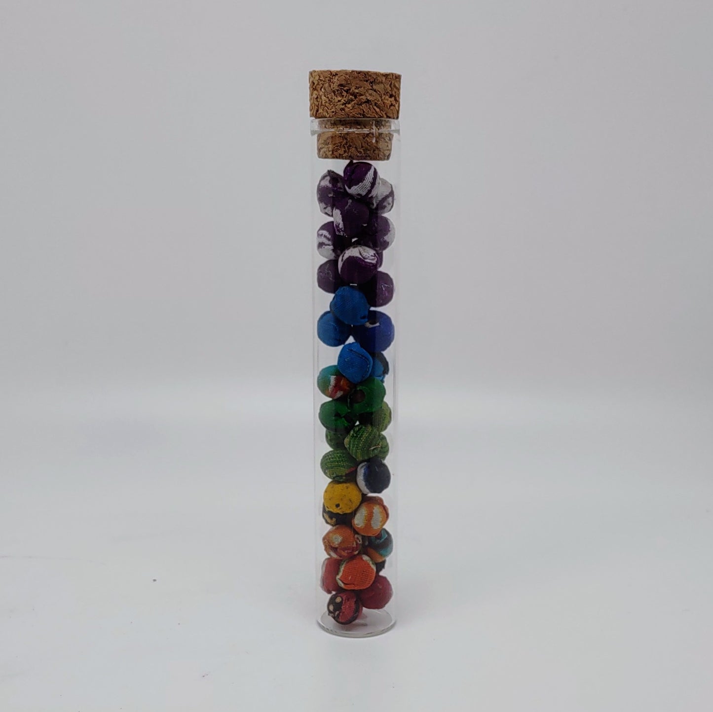 Test Tube Small Fabric Bead
