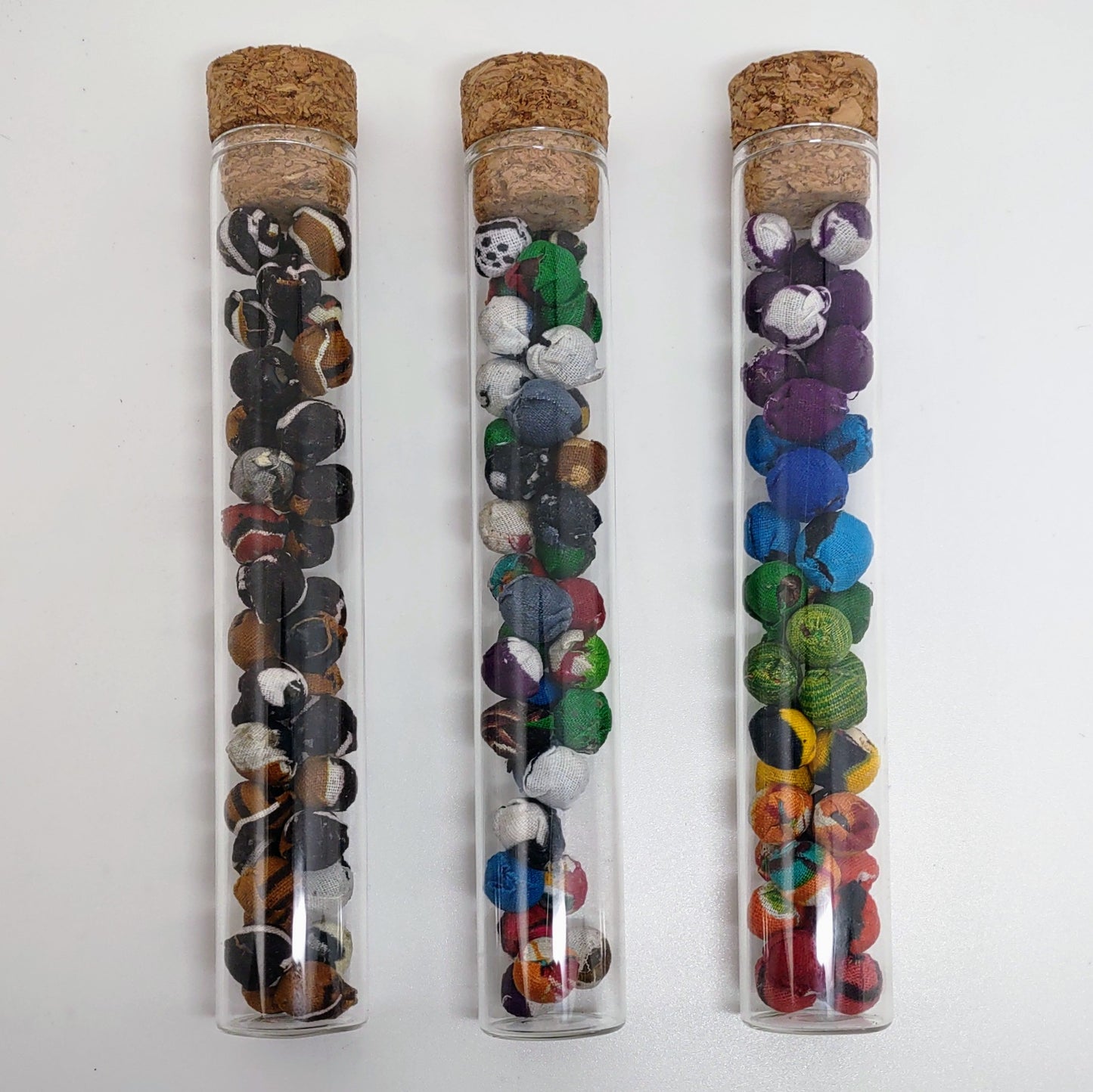 Test Tube Small Fabric Bead