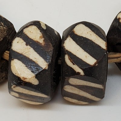 Striped Bone Bead