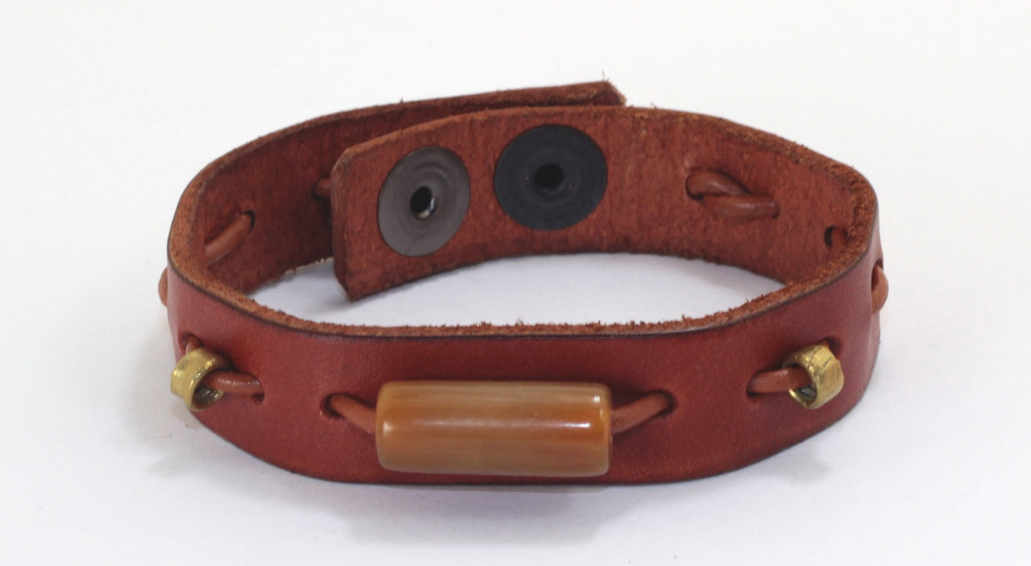 Brazalete de cuero